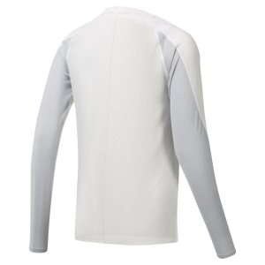 Koszulki Damskie Reebok SmartVent Long Sleeve Białe PL 89WTYQB